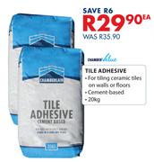 Chamber Value Tile Adhesive-20Kg Each