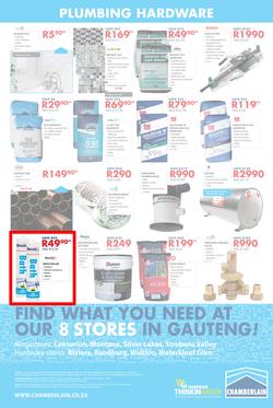 Chamberlains : Revitalize Your Bathroom (9 Sept - 15 Sept 2019), page 8