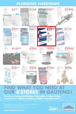 Chamberlains : Revitalize Your Bathroom (9 Sept - 15 Sept 2019), page 8