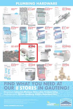 Chamberlains : Revitalize Your Bathroom (9 Sept - 15 Sept 2019), page 8