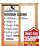 Wooden Sliding-1800x2132mm