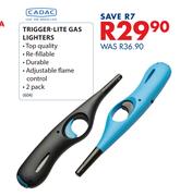 Cadac Trigger Lite Gas Lighter 2 Pack-Per Pack