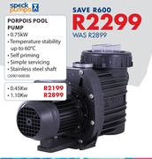 Speck Pumps Porpois Pool Pump 0.75KW