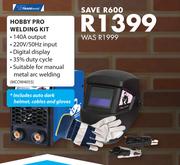 Tradeweld Hobby Pro Welding Kit MCOW4055