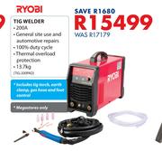 Ryobi Tig Welder TIG-200PAD