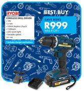 Ryobi Cordless Drill Driver XD-180