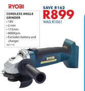 Ryobi Cordless Angle Grinder XG-115