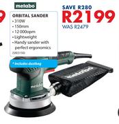 Metabo Orbital Sander SXE3150