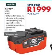Metabo Battery 625345000