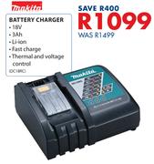 Makita Battery Charger DC18RC