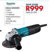 Makita Angle Grinder M9507B