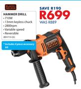Black + Decker Hammer Drill BEH710-QS