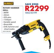 Dewalt Rotary Hammer Drill D25133K-ZA