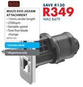 Black + Decker Multi Evo Jigsaw Attachment MTJS1-XJ