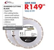 Grinding Techniques Diamond Cutting Blade 230mm-Each
