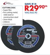 Grinding Techniques Cutting Disc 230mm 3100A4QHFA3000SZA-Each