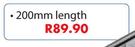 Harden Adjustable Wrench 200mm-Each