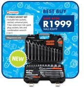 Harden 77 Piece Socket Set