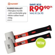 Harden Rubber Mallet-450g Each