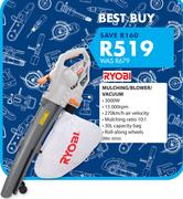 Ryobi Mulching/Blower/Vacuum RBV-3050
