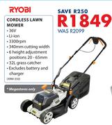 Ryobi Cordless Lawn Mower XRM-350