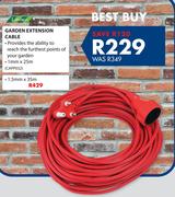 Lawnco Garden Extension Cable-1mm x 25m