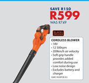 Black + Decker Cordless Blower 