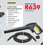 Karcher 3 Piece High Pressure Hose Kit