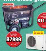 Prowin Generator 6.5 KVA J11142