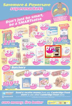 Cambridge Food: Powersave & Savemore Supermarkets(26 Apr - 8 May 2017), page 1