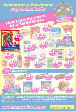 Cambridge Food: Powersave & Savemore Supermarkets(26 Apr - 8 May 2017), page 1