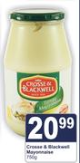 Crosse & Blackwell Mayonnaise-750g