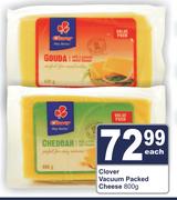 Clover Vacuum Packed Cheese-800g Each