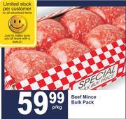 Beef Mince Bulk Pack-Per Kg