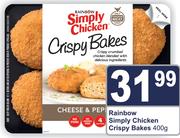 Rainbow Simply Chicken Crispy Bakes-400g