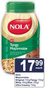 Nola Mayonnaise Original 750g/Tangy 750g/Whip 780g/Slim 780g/Ultra Creamy 730g-Each