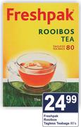 Freshpak Rooibos Tagless Teabags-80's Pack