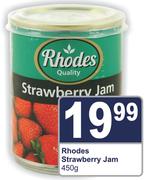 Rhodes Strawberry Jam-450g