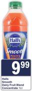 Halls Smooth Dairy Fruit Blend Concentrate-1Ltr
