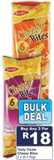 Tasty Treats Cheezy Bites-2x6x30g
