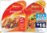 Royco Cook In Sauce Packets-For 2