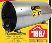 Builders Pride 150L High Pressure Geyser