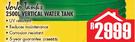 Jojo Tanks 2500Ltr Vertical Water Tank