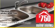 Franke Double Bowl Sink PLN621