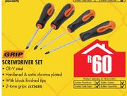 Grip Screwdriver Set