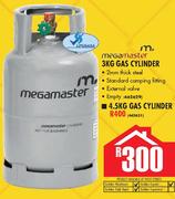 Megamaster 3Kg Gas Cylinder
