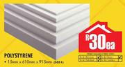 Polystyrene-15mmx610mmx915mm-Each