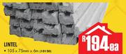 Lintel-105x75mmx6m-Each