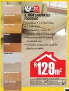 8.3mm Laminated Flooring-Per Sqm