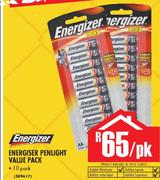 Energizer Penlight Value Pack-Per 10 Pack